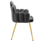 Viceroy Performance Velvet Dining Chair Set of 2 By Modway - EEI-4679 | Dining Chairs | Modishstore - 19