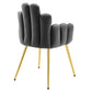 Viceroy Performance Velvet Dining Chair Set of 2 By Modway - EEI-4679 | Dining Chairs | Modishstore - 20