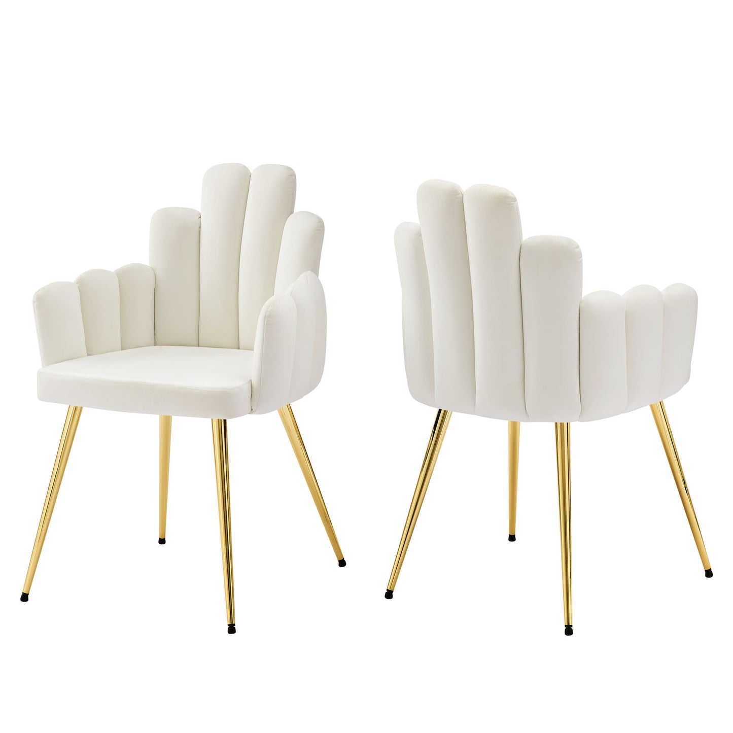 Viceroy Performance Velvet Dining Chair Set of 2 By Modway - EEI-4679 | Dining Chairs | Modishstore - 33
