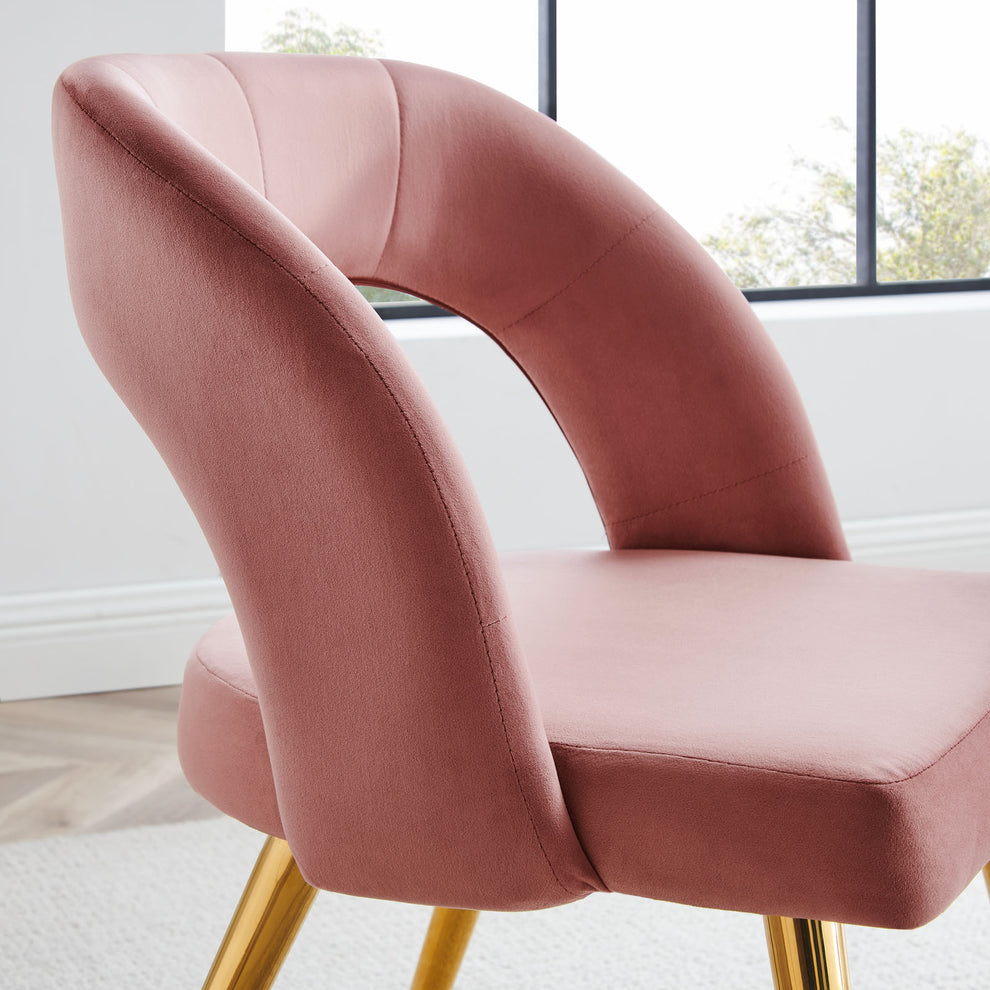 Modway Marciano Performance Velvet Dining Chair - EEI-4680 | Dining Chairs | Modishstore - 30