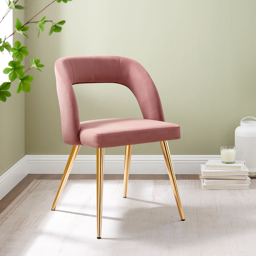 Modway Marciano Performance Velvet Dining Chair - EEI-4680 | Dining Chairs | Modishstore - 10