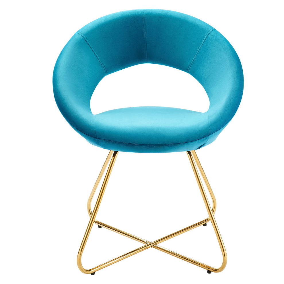 Modway Nouvelle Performance Velvet Dining Chair Set of 2 - EEI-4681 | Dining Chairs | Modishstore - 5