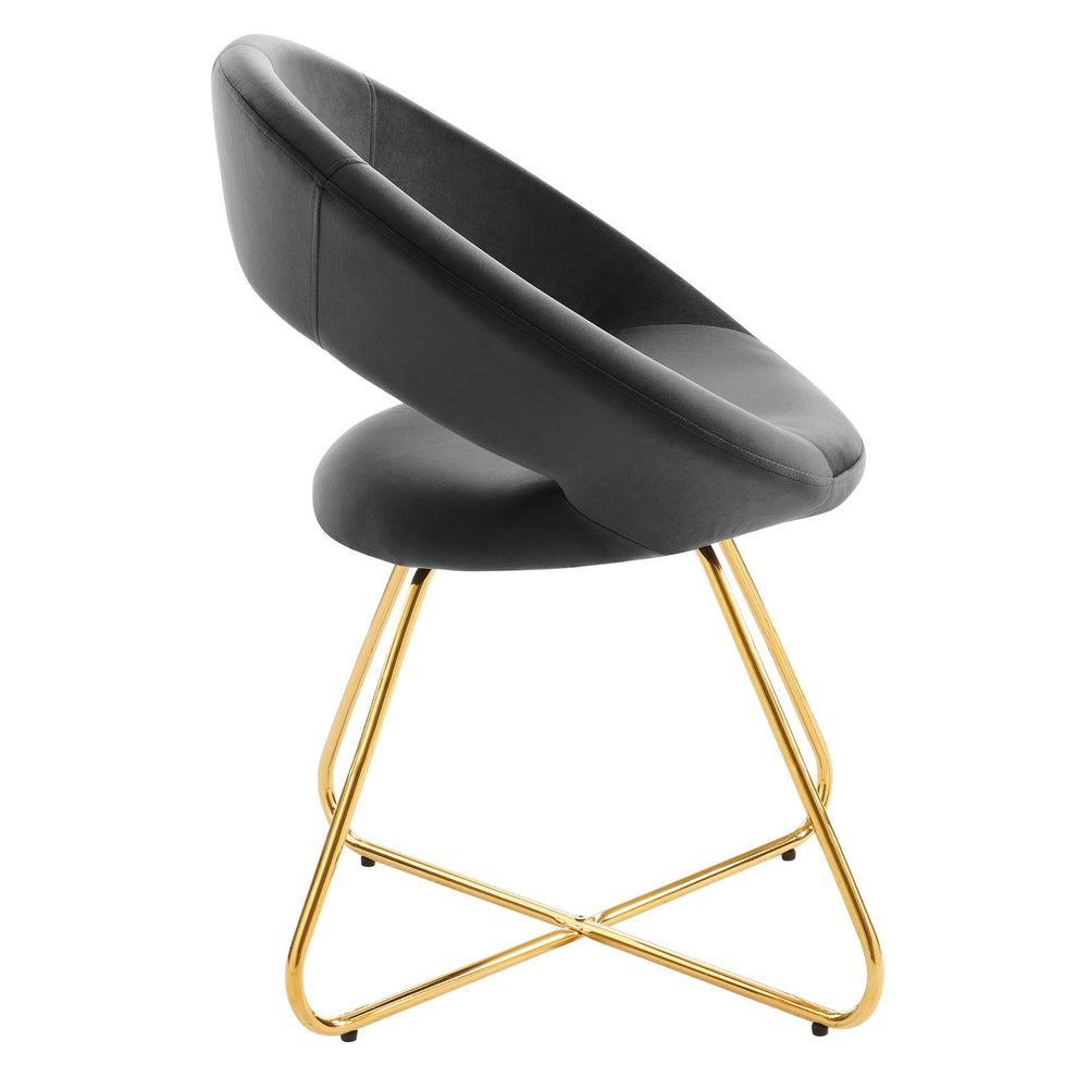 Modway Nouvelle Performance Velvet Dining Chair Set of 2 - EEI-4681 | Dining Chairs | Modishstore - 11
