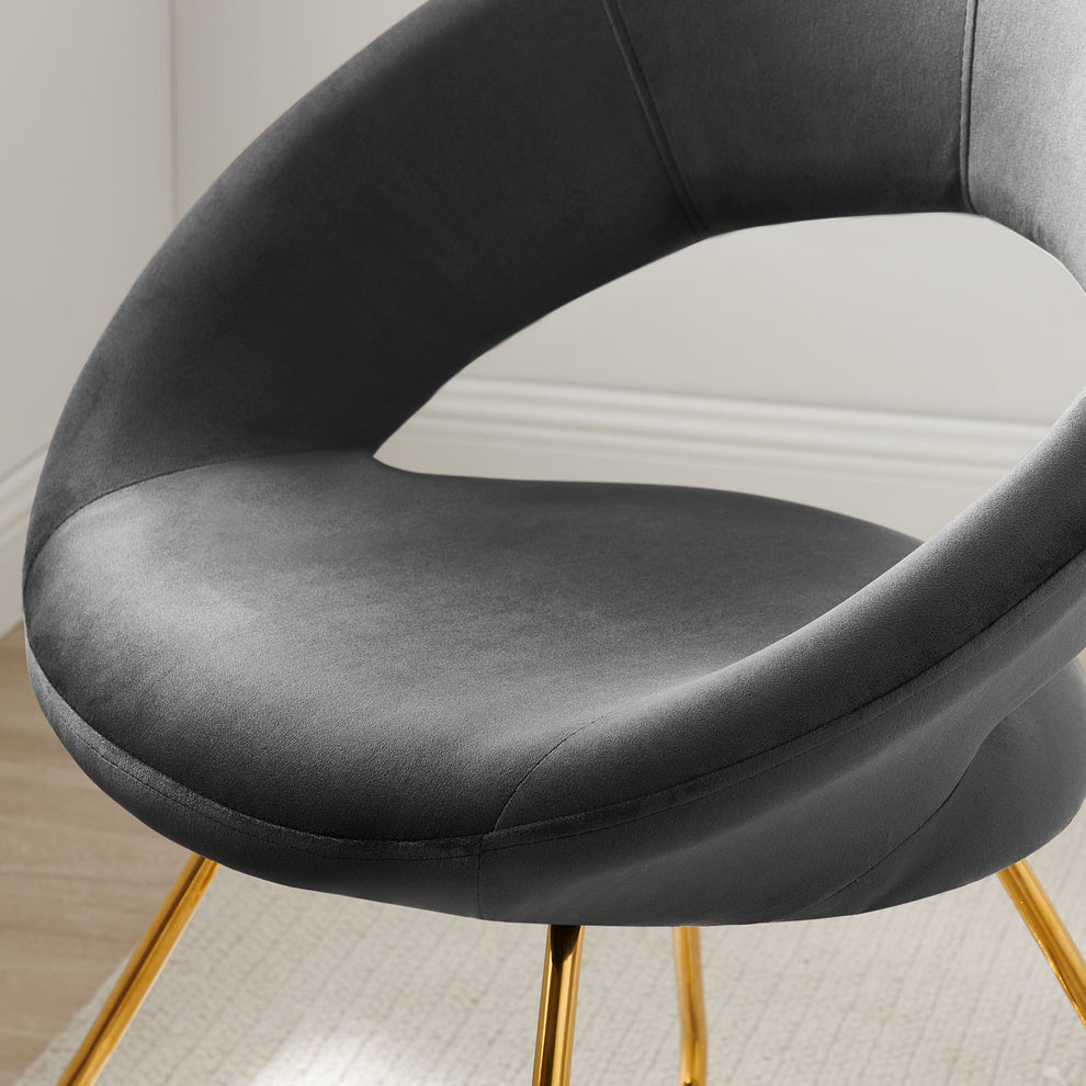 Modway Nouvelle Performance Velvet Dining Chair Set of 2 - EEI-4681 | Dining Chairs | Modishstore - 14