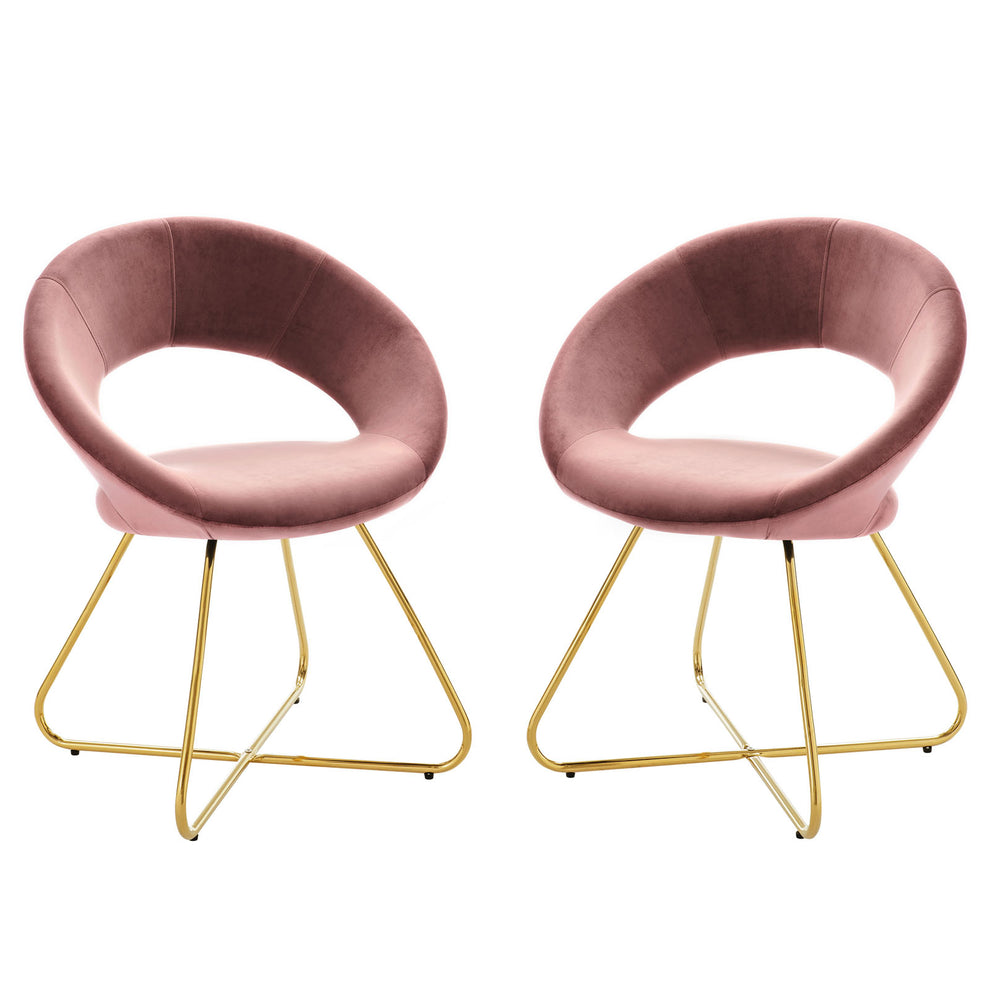 Modway Nouvelle Performance Velvet Dining Chair Set of 2 - EEI-4681 | Dining Chairs | Modishstore - 25
