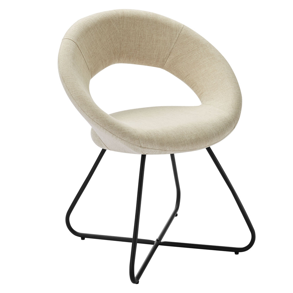 Modway Nouvelle Upholstered Fabric Dining Chair Set of 2 - EEI-4683 | Dining Chairs | Modishstore - 6