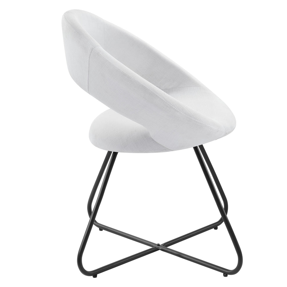 Modway Nouvelle Upholstered Fabric Dining Chair Set of 2 - EEI-4683 | Dining Chairs | Modishstore - 13