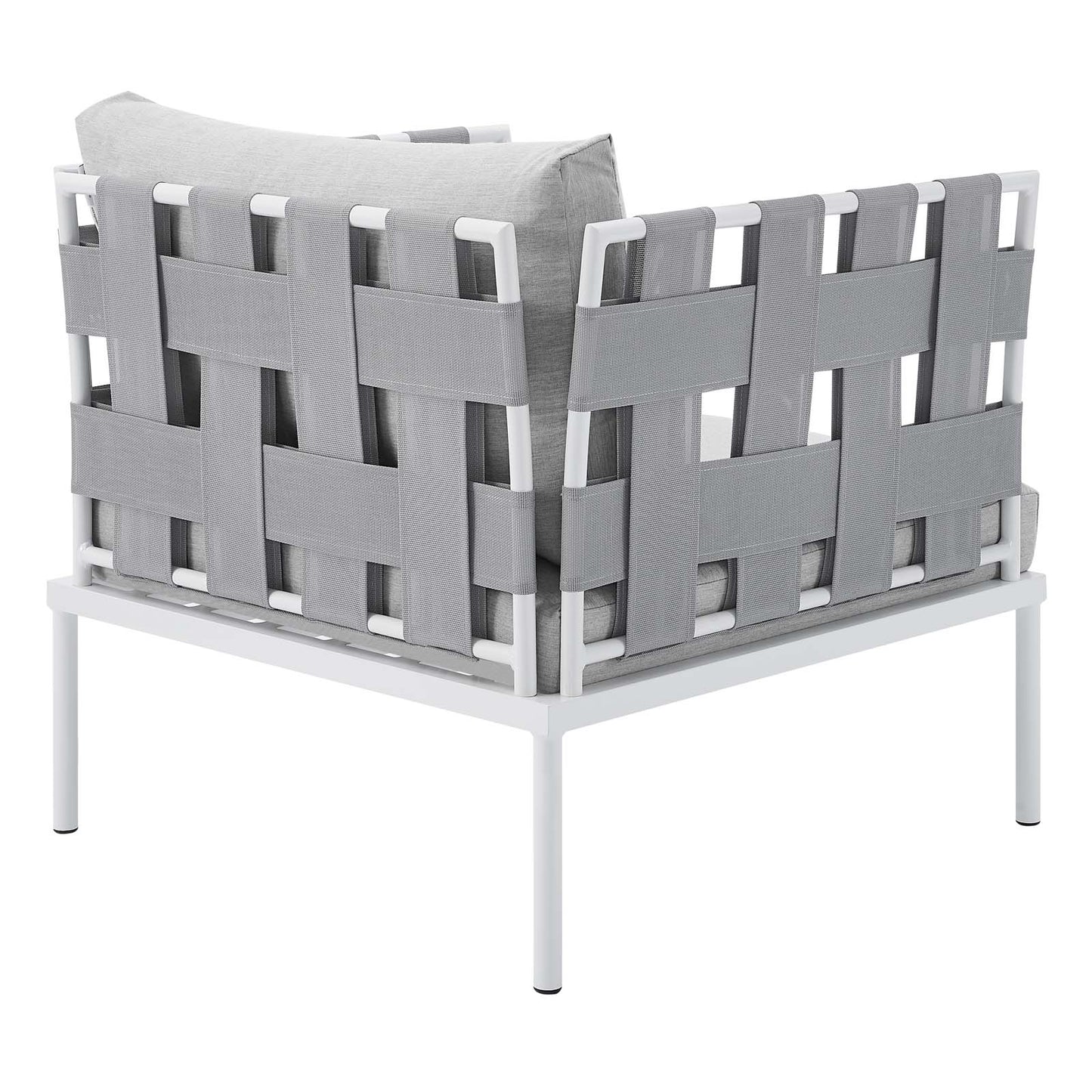 Harmony 3-Piece  Sunbrella® Outdoor Patio Aluminum Seating Set By Modway - EEI-4687 | Outdoor Chairs | Modishstore - 5