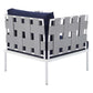 Harmony 3-Piece  Sunbrella® Outdoor Patio Aluminum Seating Set By Modway - EEI-4687 | Outdoor Chairs | Modishstore - 14
