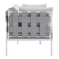 Harmony 4-Piece  Sunbrella® Outdoor Patio Aluminum Seating Set By Modway - EEI-4691 | Outdoor Sofas, Loveseats & Sectionals | Modishstore - 7