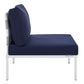Harmony 4-Piece  Sunbrella® Outdoor Patio Aluminum Seating Set By Modway - EEI-4691 | Outdoor Sofas, Loveseats & Sectionals | Modishstore - 22