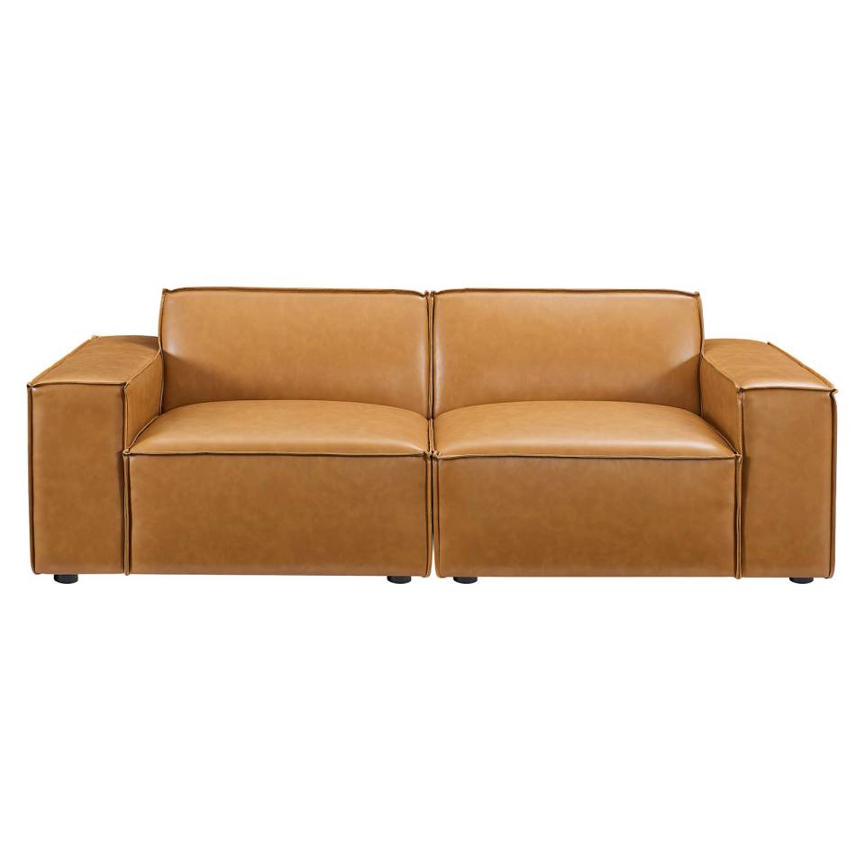 Modway Restore Vegan Leather Loveseat - EEI-4707 | Loveseats | Modishstore - 8