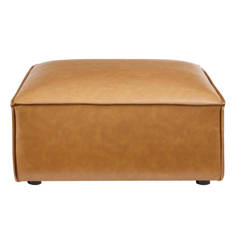 Modway Restore 4-Piece Vegan Leather Sectional Sofa | Sofas | Modishstore-13