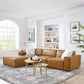 Modway Restore 4-Piece Vegan Leather Sectional Sofa | Sofas | Modishstore