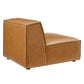 Modway Restore 4-Piece Vegan Leather Sectional Sofa | Sofas | Modishstore-6