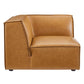 Modway Restore 7-Piece Vegan Leather Sectional Sofa | Sofas | Modishstore-12