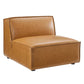 Modway Restore 7-Piece Vegan Leather Sectional Sofa | Sofas | Modishstore-5