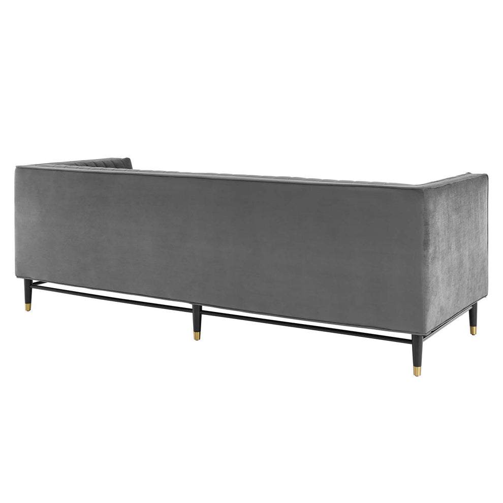 Modway Devote Channel Tufted Performance Velvet Sofa - EEI-4720 | Sofas | Modishstore - 16