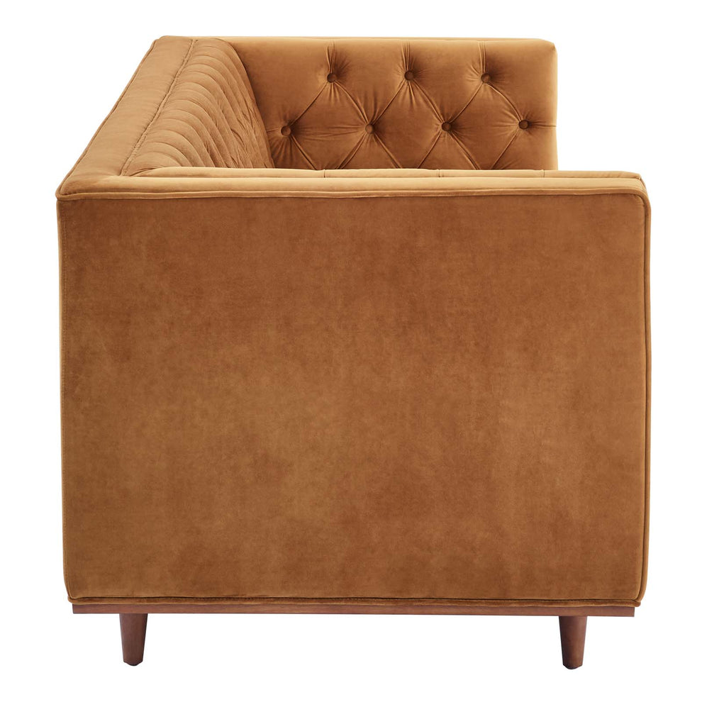 Elation Tufted Performance Velvet Sofa By Modway - EEI-4722 | Sofas | Modishstore - 2