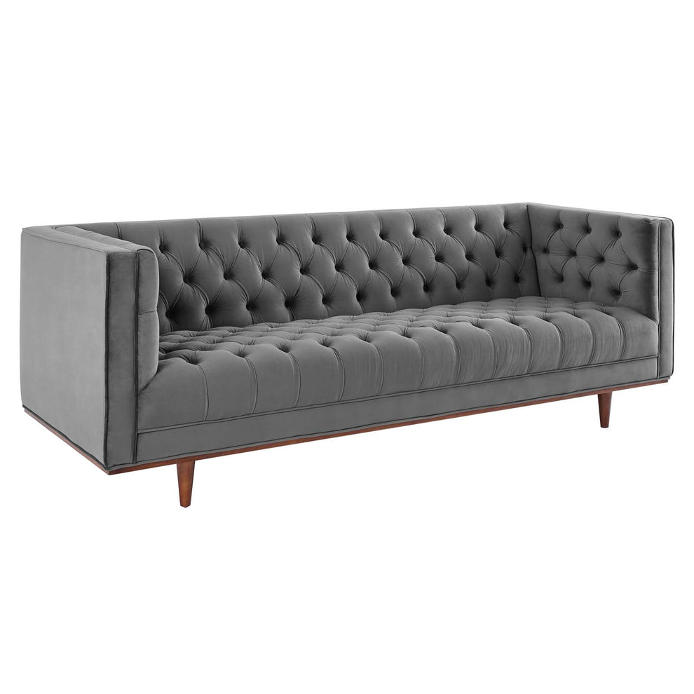 Elation Tufted Performance Velvet Sofa By Modway - EEI-4722 | Sofas | Modishstore - 5