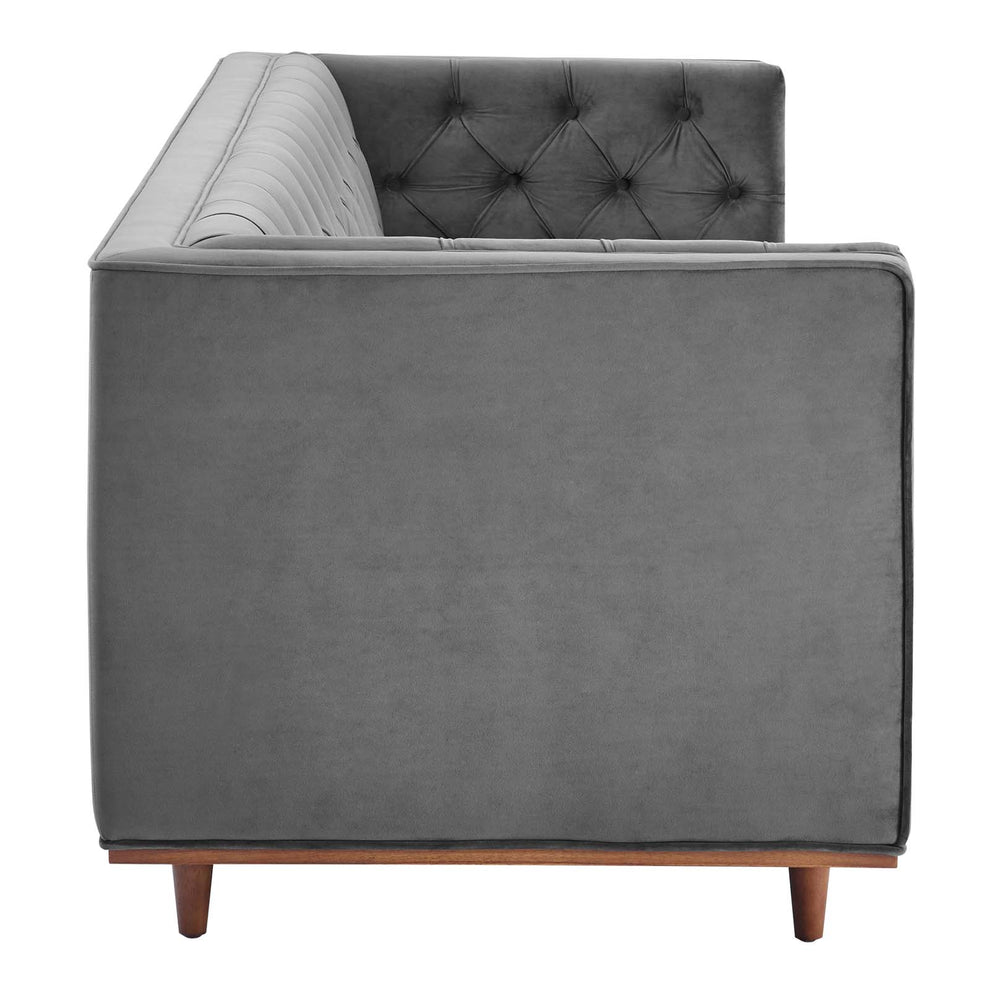 Elation Tufted Performance Velvet Sofa By Modway - EEI-4722 | Sofas | Modishstore - 6