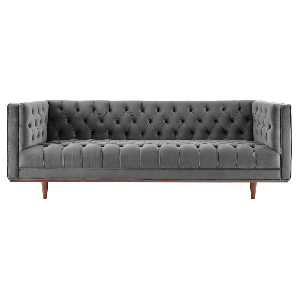 Elation Tufted Performance Velvet Sofa By Modway - EEI-4722 | Sofas | Modishstore - 8