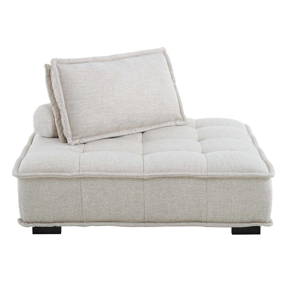 Modway Saunter Tufted Fabric Armless Chair - EEI-4725 | Lounge Chairs | Modishstore - 8