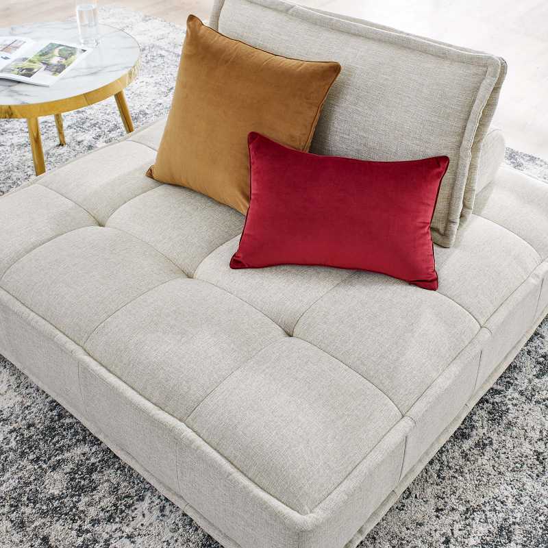 Modway Saunter Tufted Fabric Armless Chair - EEI-4725 | Lounge Chairs | Modishstore - 4