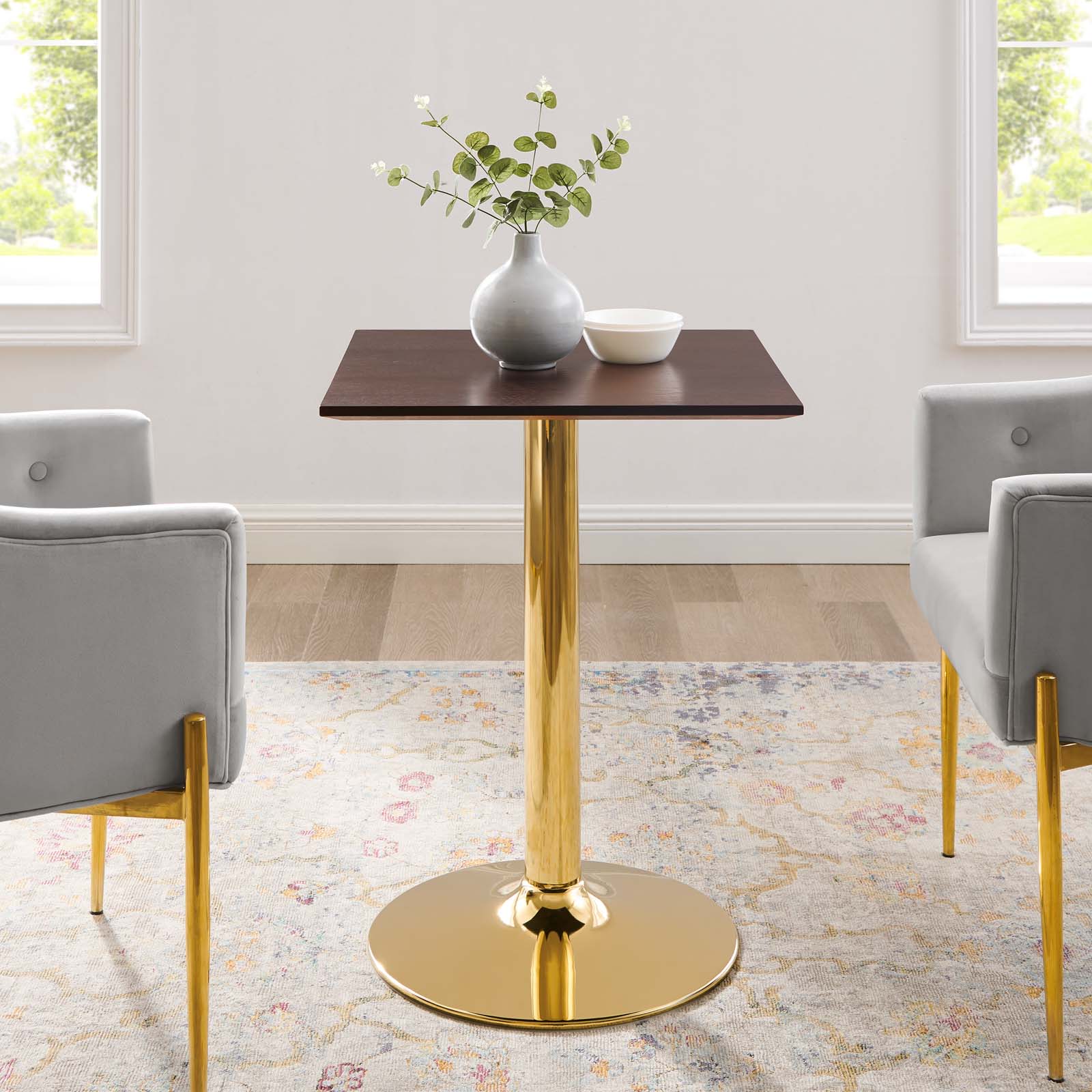 Modway Verne 24" Square Dining Table - EEI-4740 | Dining Tables | Modishstore - 1