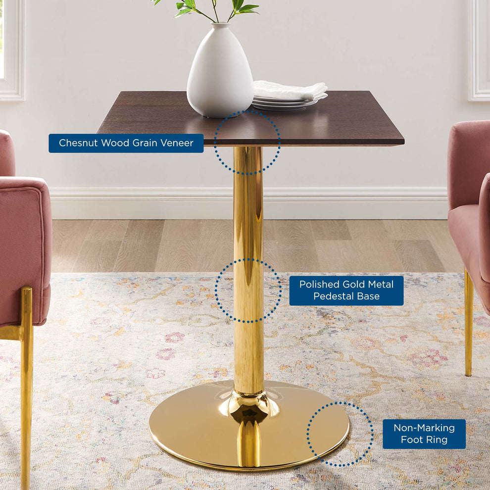 Modway Verne 28" Square Dining Table - EEI-4742 | Dining Tables | Modishstore - 5