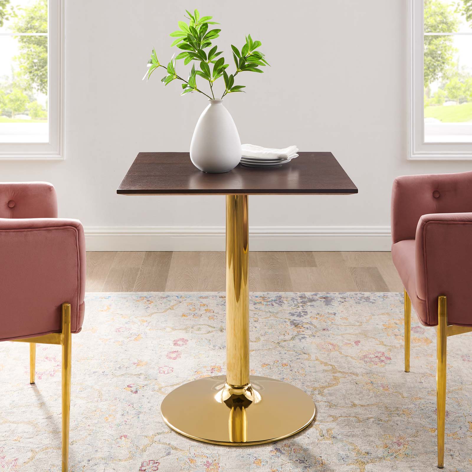 Modway Verne 28" Square Dining Table - EEI-4742 | Dining Tables | Modishstore - 1