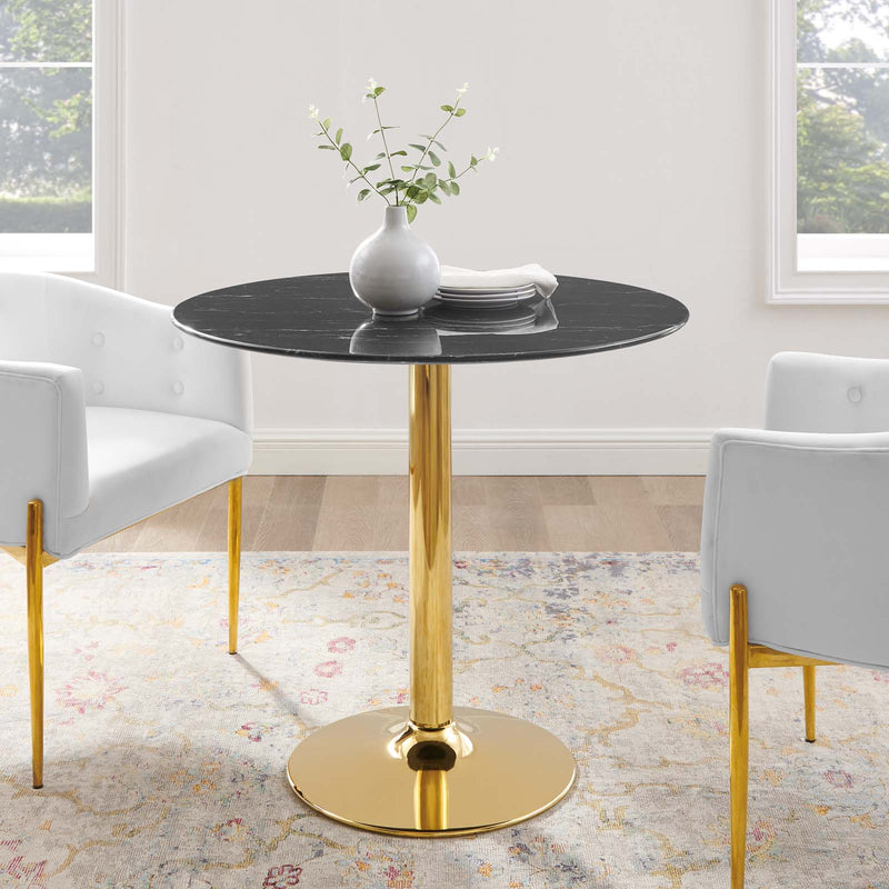 Modway Verne 35" Artificial Marble Dining Table - EEI-4747 | Dining Tables | Modishstore - 1