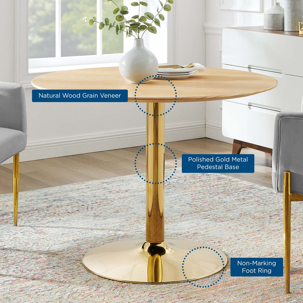 Modway Verne 40" Dining Table - EEI-4754 | Dining Tables | Modishstore - 4