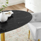 Modway Verne 48" Artificial Marble Dining Table | Dining Tables | Modishstore-5