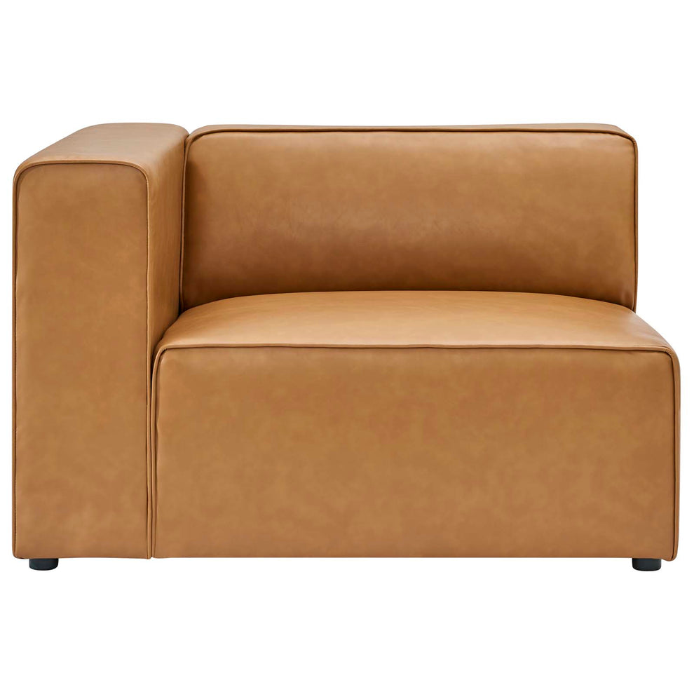 Mingle Vegan Leather 2-Piece Sectional Sofa Loveseat By Modway - EEI-4788 | Sofa Set | Modishstore - 11