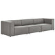 Mingle Vegan Leather 3-Piece Sectional Sofa By Modway | Sofas | Modishstore-12