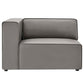 Mingle Vegan Leather 3-Piece Sectional Sofa By Modway | Sofas | Modishstore-15