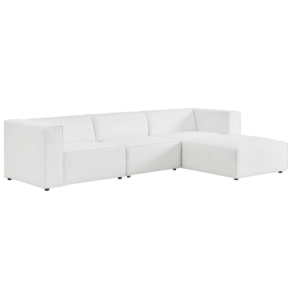 Mingle Vegan Leather Sofa and Ottoman Set By Modway - EEI-4790 | Sofa Set | Modishstore - 7