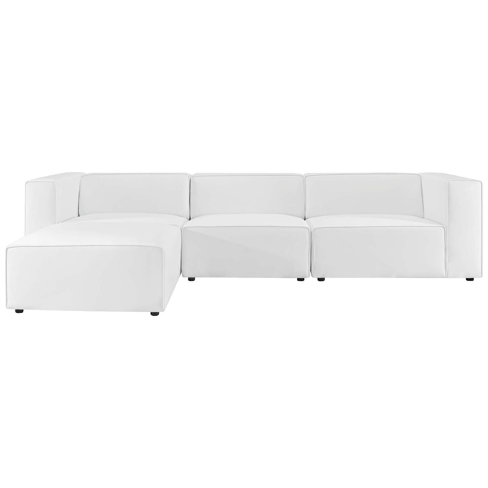 Mingle Vegan Leather Sofa and Ottoman Set By Modway - EEI-4790 | Sofa Set | Modishstore - 8