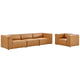Mingle Vegan Leather Sofa and Armchair Set By Modway | Sofas | Modishstore-2