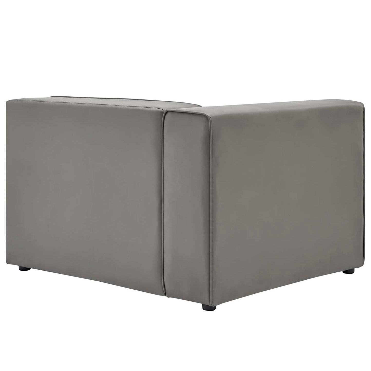 Modway Mingle Vegan Leather 4-Piece Sectional Sofa | Sofas | Modishstore-8