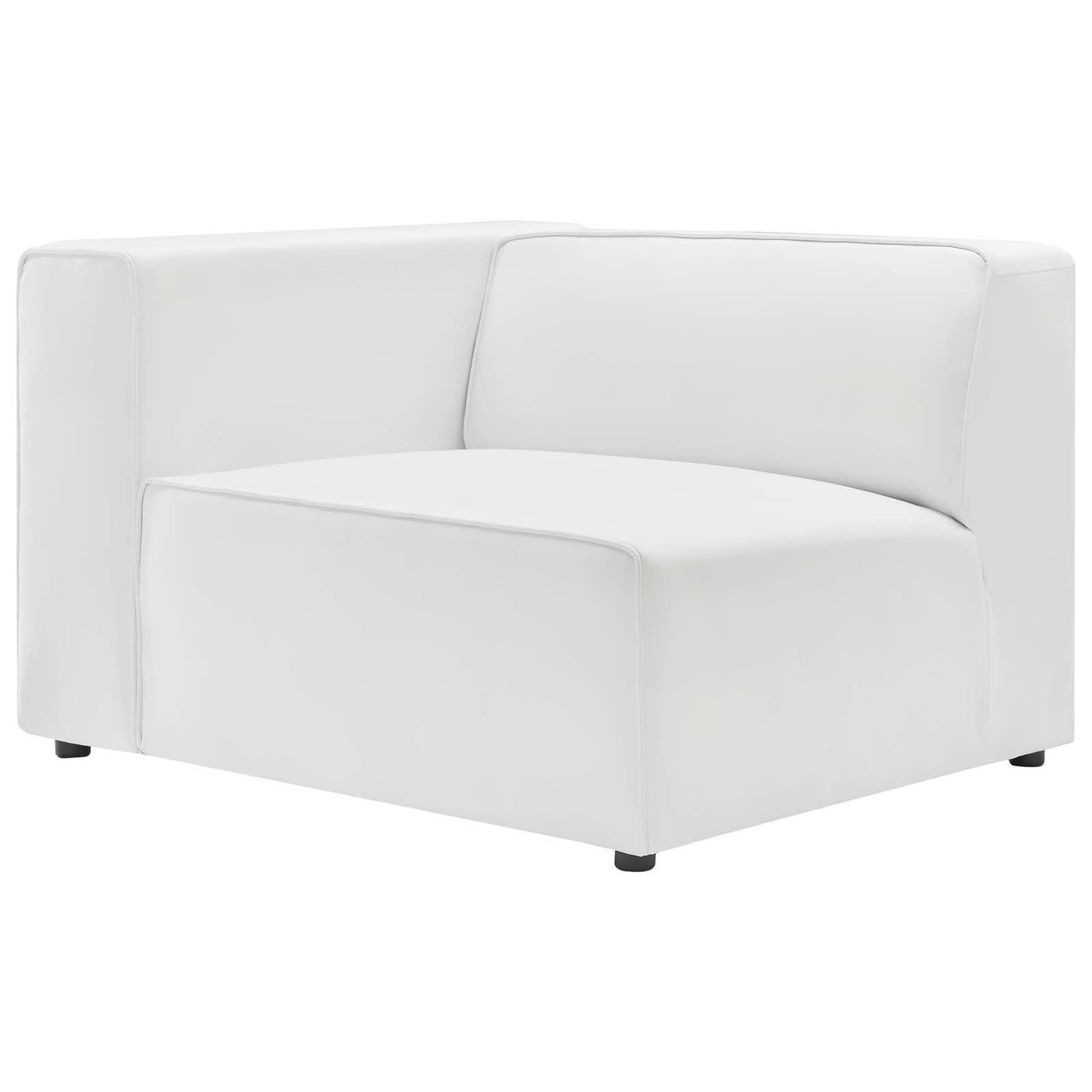 Modway Mingle Vegan Leather 5-Piece Sectional Sofa | Sofas | Modishstore-4