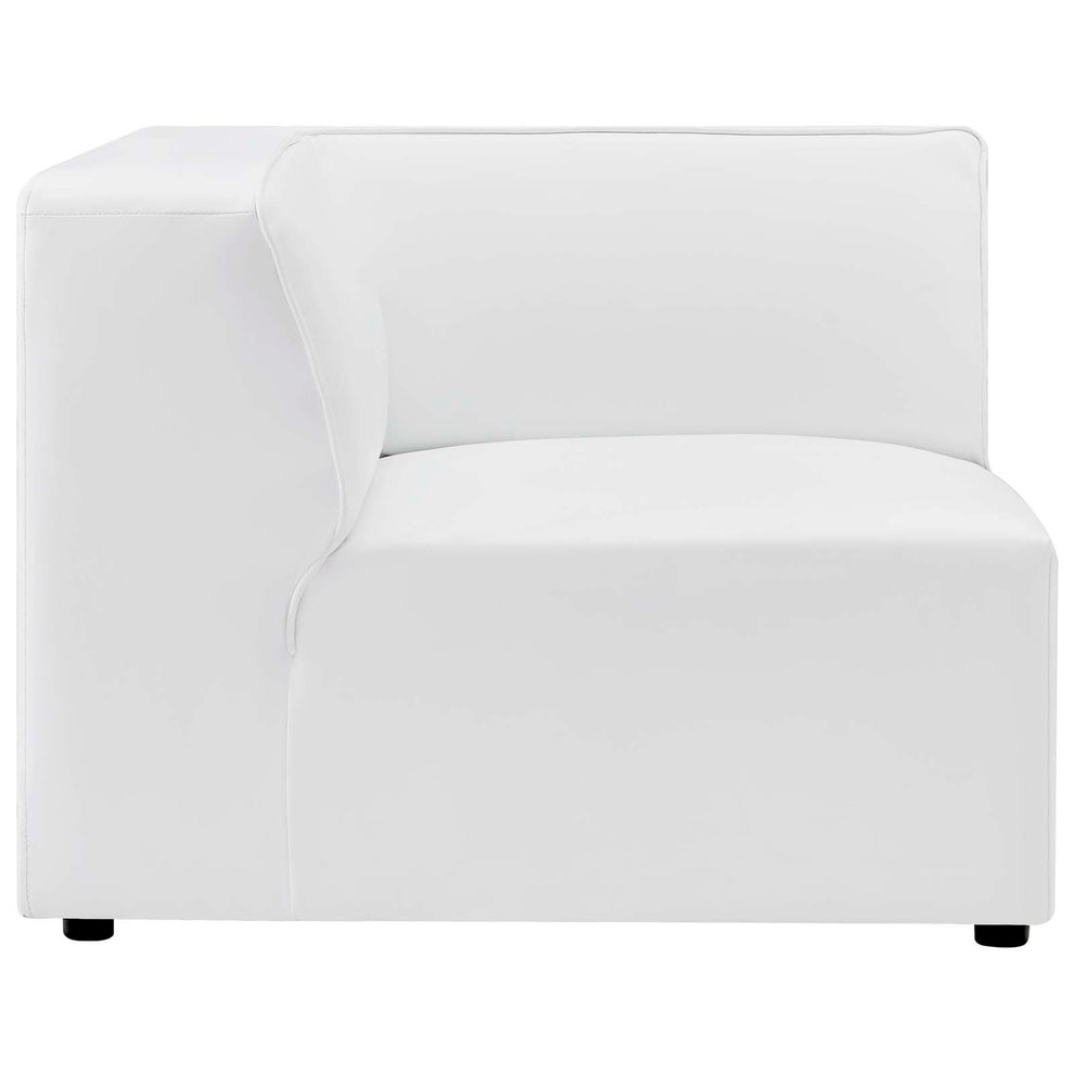 New Modway Mingle Vegan Leather 7-Piece Sectional Sofa - EEI-4797 | Sofa Set | Modishstore - 18