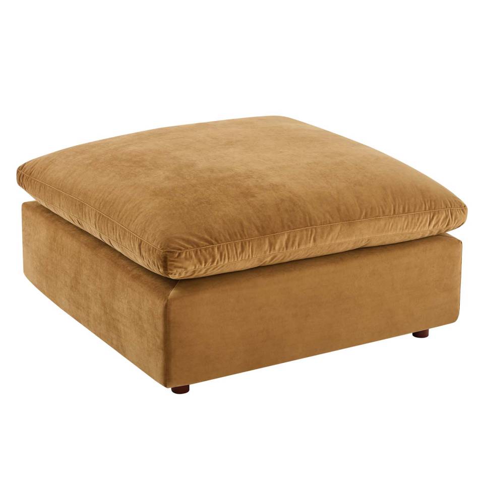 Modway Commix Down Filled Overstuffed Performance Velvet 4-Piece Sectional Sofa - EEI-4818 | Sofa Set | Modishstore - 5