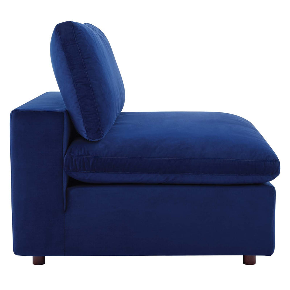 Modway Commix Down Filled Overstuffed Performance Velvet 5-Piece Sectional Sofa - EEI-4822 | Sectional | Modishstore - 43
