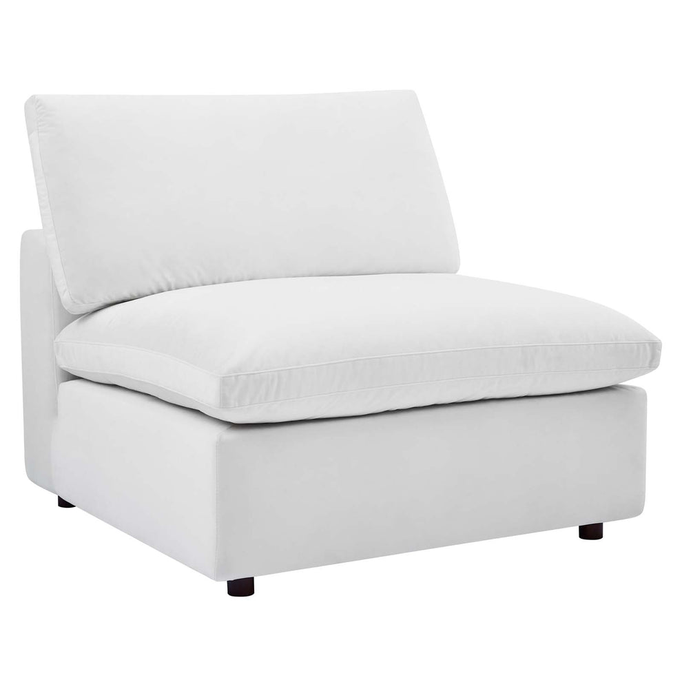 Modway Commix Down Filled Overstuffed Performance Velvet 5-Piece Sectional Sofa - EEI-4822 | Sectional | Modishstore - 49
