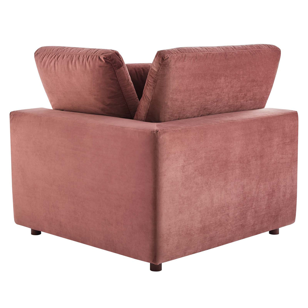Commix Down Filled Overstuffed Performance Velvet 6-Piece Sectional Sofa By Modway - EEI-4824 | Sectional | Modishstore - 10