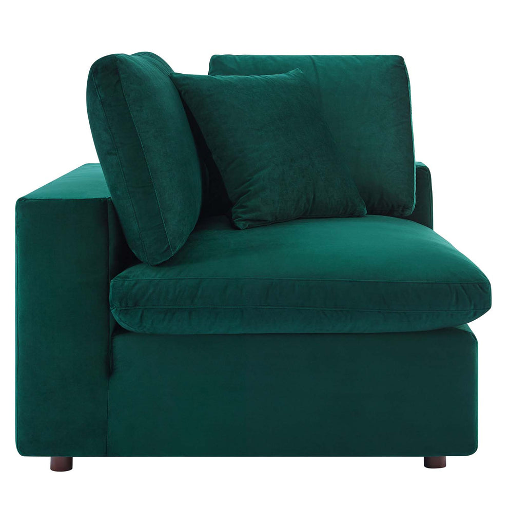 Commix Down Filled Overstuffed Performance Velvet 6-Piece Sectional Sofa By Modway - EEI-4824 | Sectional | Modishstore - 16