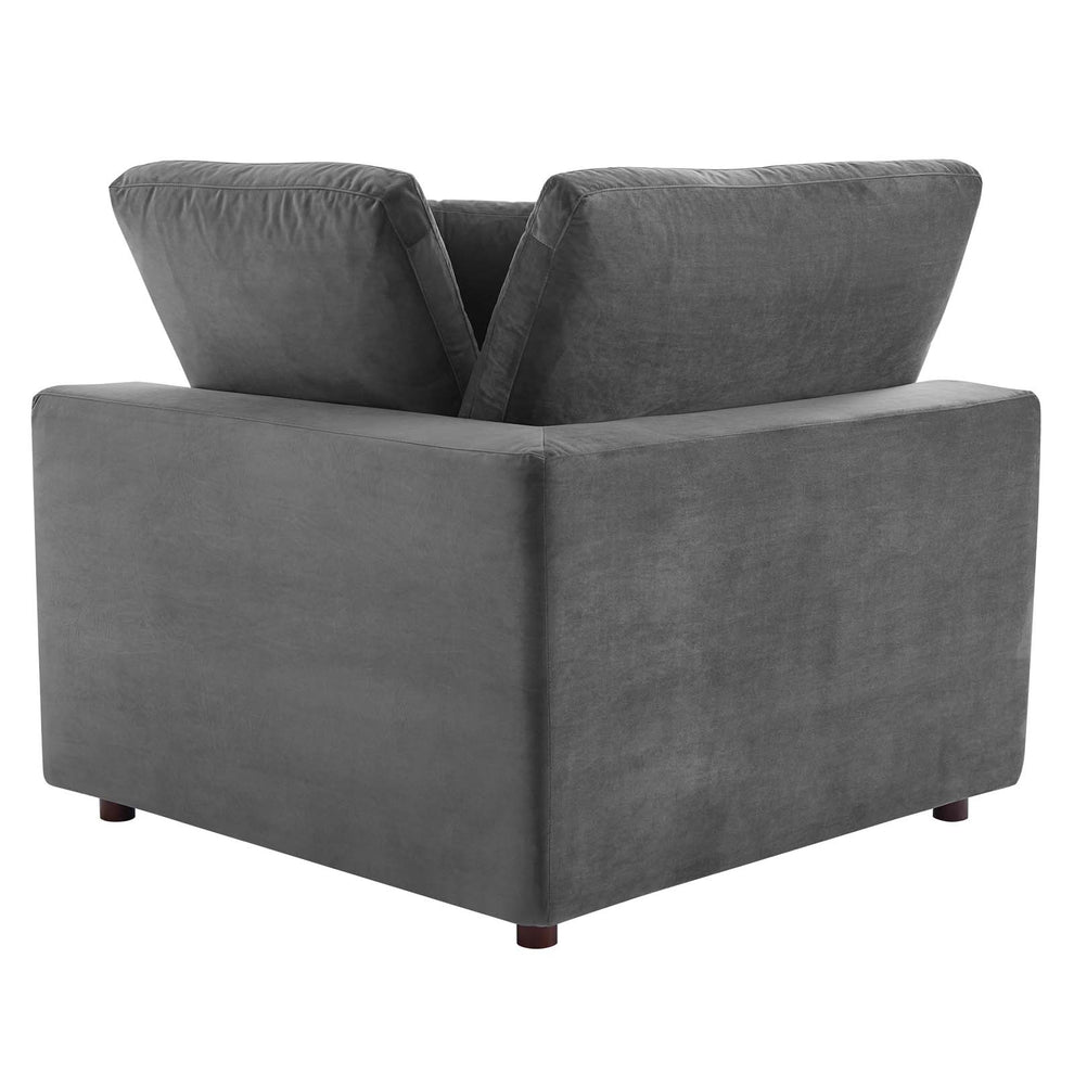 Commix Down Filled Overstuffed Performance Velvet 6-Piece Sectional Sofa By Modway - EEI-4824 | Sectional | Modishstore - 20