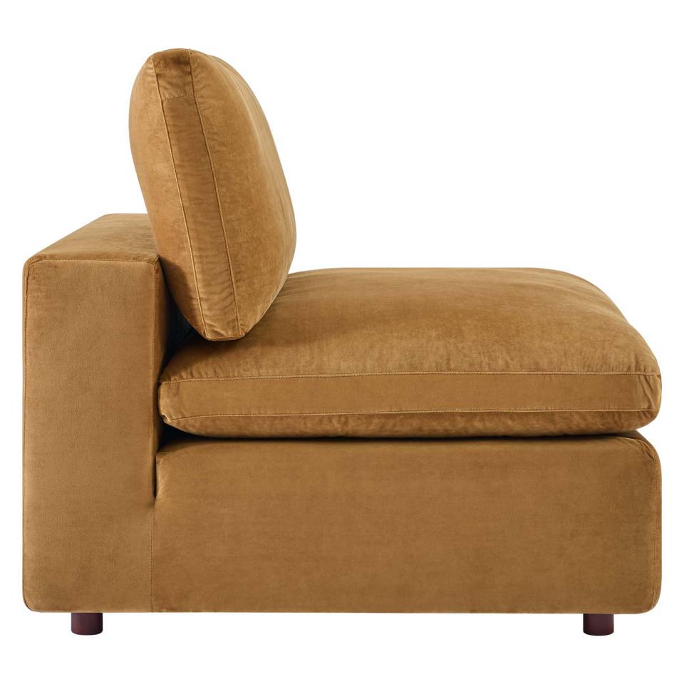 Modway Commix Down Filled Overstuffed Performance Velvet 8-Piece Sectional Sofa - EEI-4826 | Sectional | Modishstore - 7